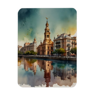 Imán Arte acuático de Buenos Aires