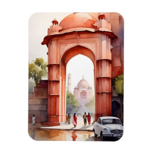 Imán Arte acuático de Delhi