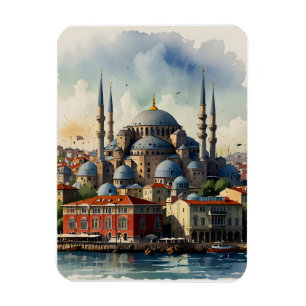 Imán Arte acuático de Estambul