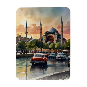 Imán Arte acuático de Estambul