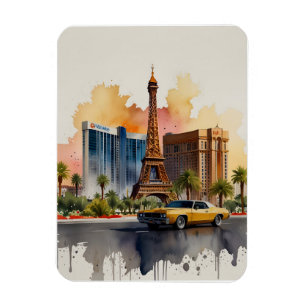 Imán Arte acuático de Las Vegas