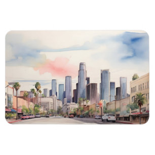 Imán Arte acuático de Los Ángeles