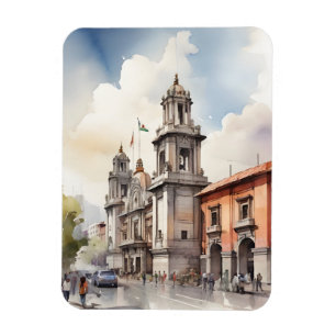 Imán Arte acuático de México