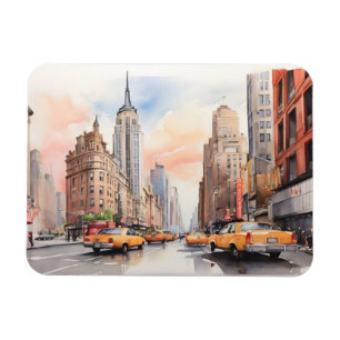 Imán Arte acuático de Nueva York