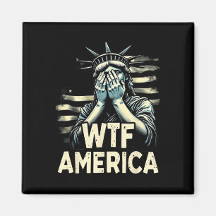 Imán Arte Anti-Trump Política Y Democracia Wtf América