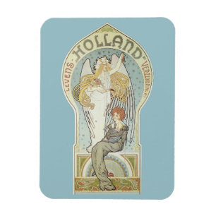 Imán Arte antiguo Art Nouveau, Holland Levensverzekerin