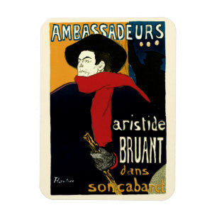 Imán Arte Antiguo Modernista Ambassadeurs, Toulouse Lau