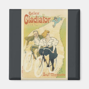 Imán Arte Antiguo Modernista, Bicicletas Gladiator Cycl