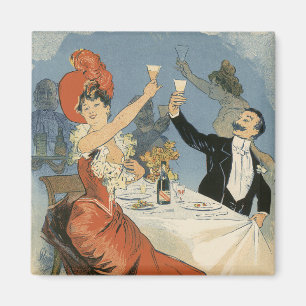 Imán Arte Antiguo Modernista, Restaurante Taverne Olymp