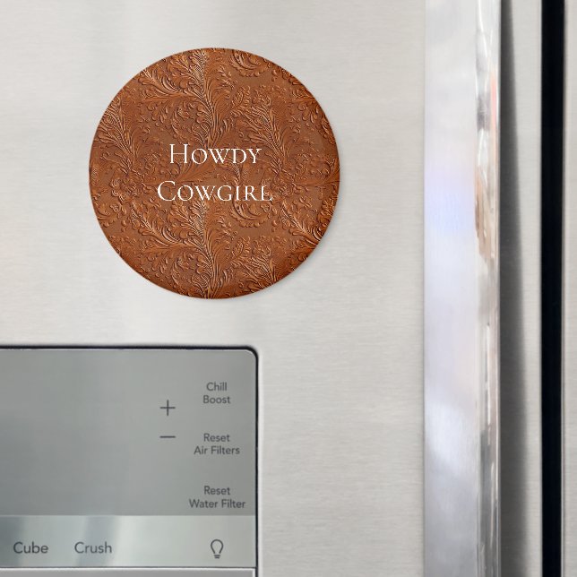 Imán Arte bohemio de Brown occidental (In situ (nevera))