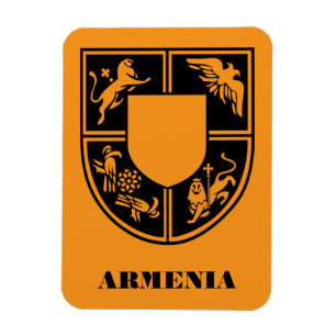 Imán Arte contemporáneo del emblema estatal armenio