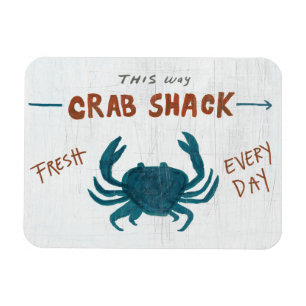 Imán Arte costero   Crab Shack