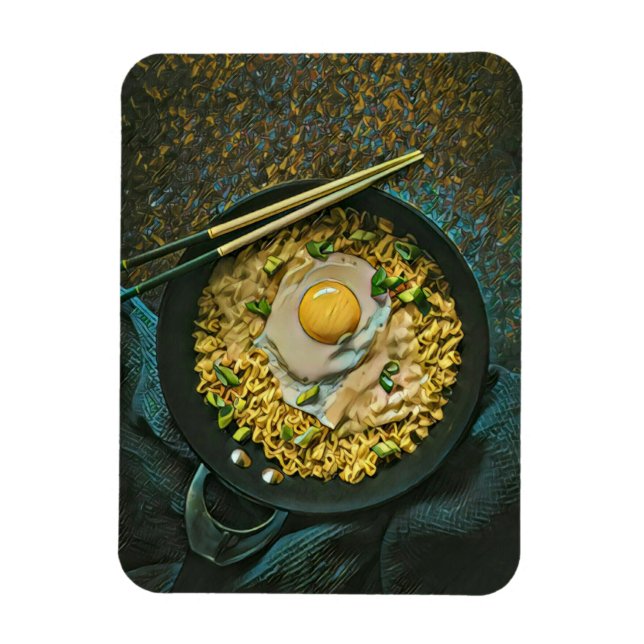 Imán Arte culinario japonés (Vertical)