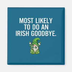Imán Arte de Adiós Irlandés Más Probable
