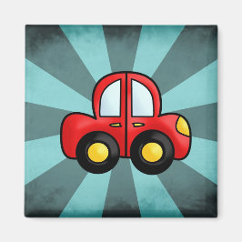Imán Arte de automóvil clásico Impresión automotriz ret