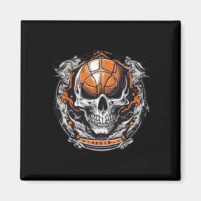 Imán Arte de Baloncesto (Frente)