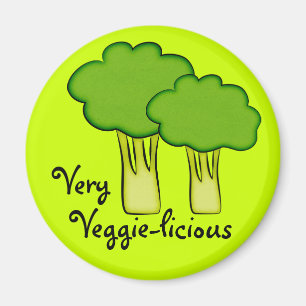 Imán Arte de brócoli vegetal