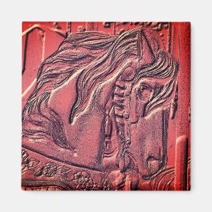 Imán Arte de Caballo de Carrusel