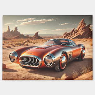 Imán Arte de coche conceptual antiguo