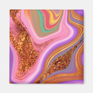 Imán arte de color vibratorio