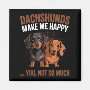 Imán Arte de Dachshund lindo para hombres y mujeres per