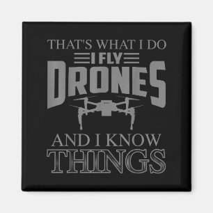 Imán Arte de Drone Divertido para Hombres Mujeres Niños