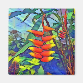 Imán Arte de flores