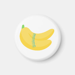 Imán Arte de Frutas Adorable / Estética de Comida Tropi