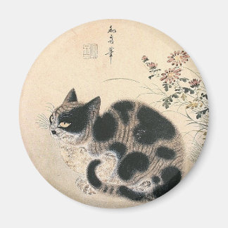 Imán Arte de gato coreano