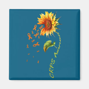 Imán Arte de Girasol de Conciencia de Crps