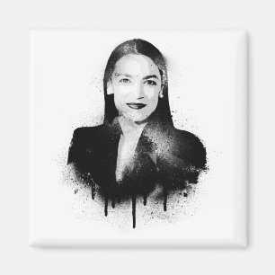 Imán Arte de grafiti de AOC