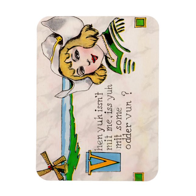 Imán Arte de guiñada (Vertical)