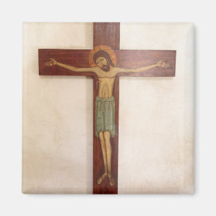 Imán Arte de Jesús en la Cruz