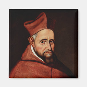 Imán Arte de la Biblioteca Romana de San Roberto Belarm