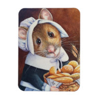 Arte de la cesta de pan del ratón de peregrino de