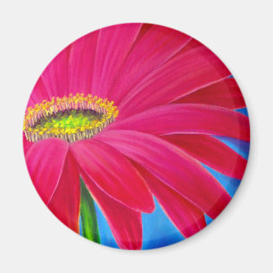 IMÁN ARTE DE LA FLOR DE LA MARGARITA - MULTI