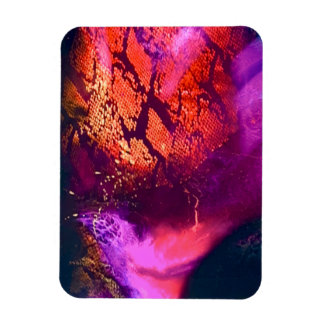 Imán Arte de lujo inspirado en la aurora