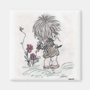 Imán Arte de mano para niños y gitanos