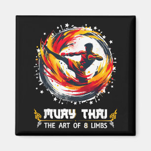 Imán Arte de Muay Thai MMA Boxeo Tailandés Kickboxing M