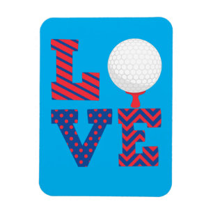Imán Arte de Palabras de Amor por Golf