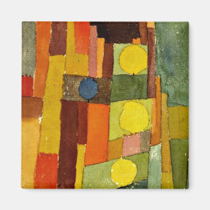 Imán Arte de Paul Klee: Al estilo de Kairouan
