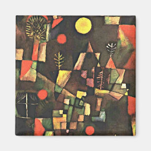 Imán Arte de Paul Klee: Luna llena