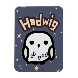 Imán Arte de Personaje de Dibujos Animados de Hedwig
