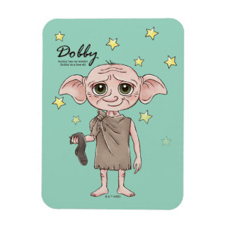 Imán Arte de Personaje en Acuarela de Dobby