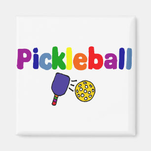 Imán Arte de Pickleball
