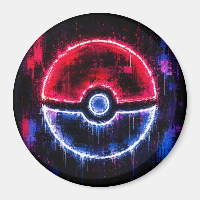 Imán Arte de Pokéball (Frente)