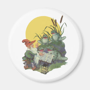 Imán Arte de portada de la revista de música de época, 