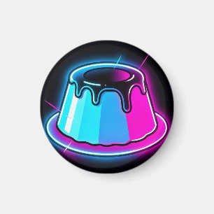 Imán Arte de Postre de Gelatina Neon