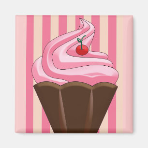 Imán Arte de Postre Dulce de Verano