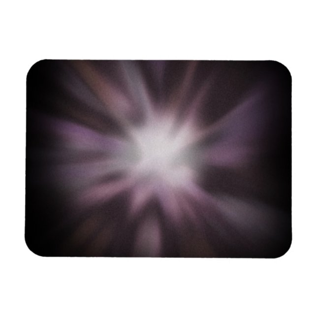 Imán Arte de ráfaga cósmica (Horizontal)
